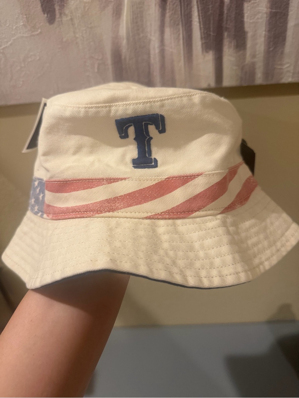 NWT Texas Rangers Americana Bucket Hat – ’47 Brand L/XL